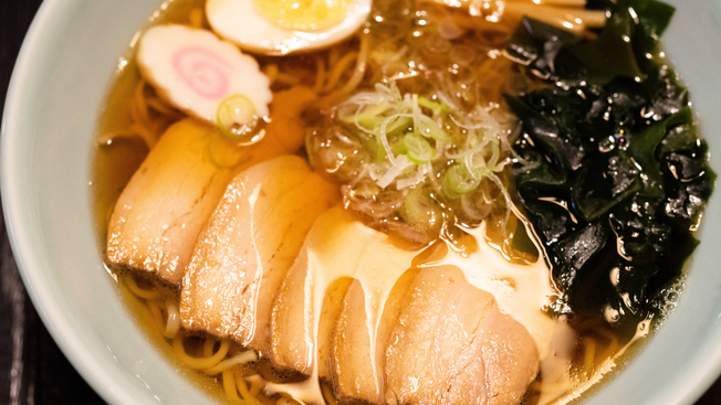 夜：ラーメンコーナー「味呂」醤油ラーメン！