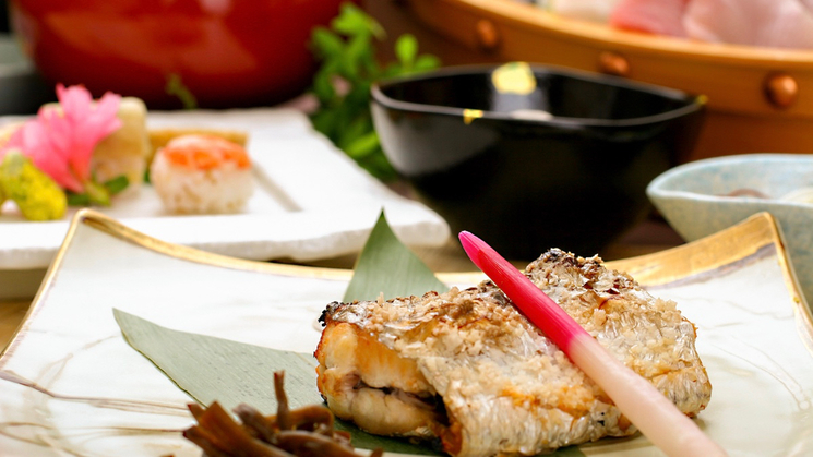 太刀魚の塩焼き