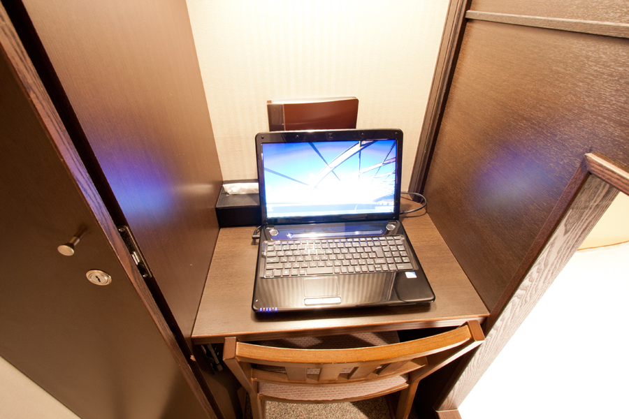 プライベートキャビン室内の様子
