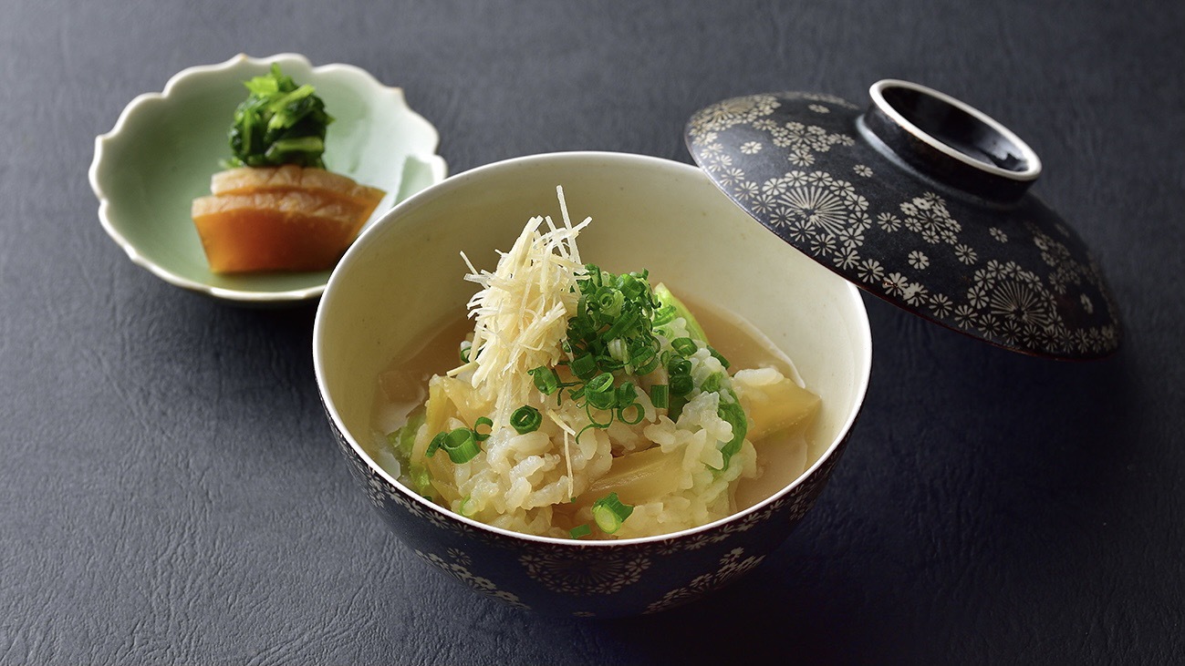 【冬料理】食事霜降り白菜と牡蠣の埋み豆腐