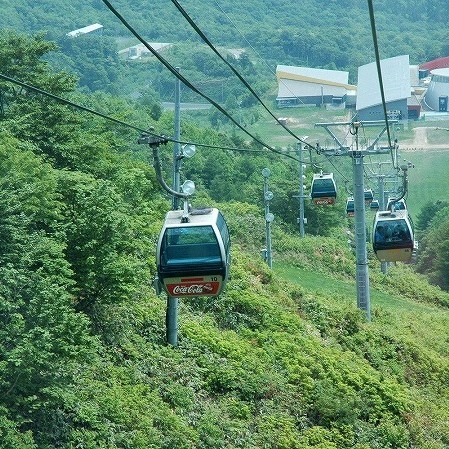 夏油高原毎年６月には新緑まつりが行なわれます。