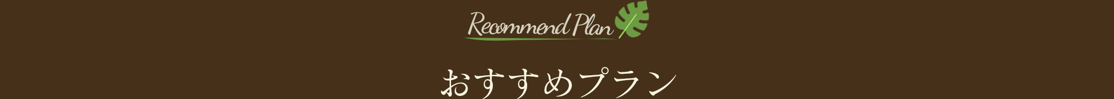 recommended plan banner