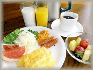 朝食の一例