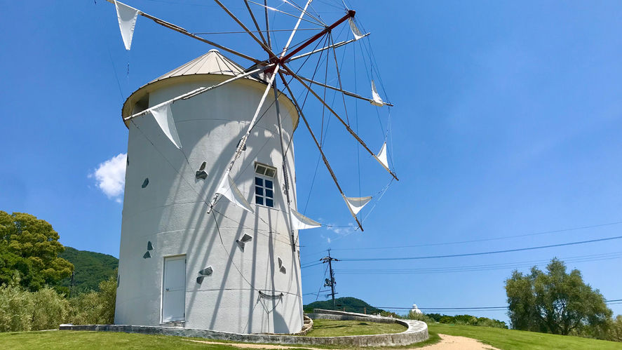 小豆島ギリシャ風車