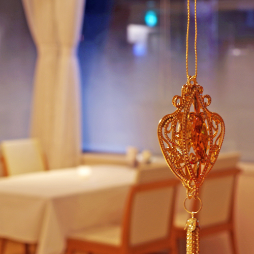 1Fレストラン「ラフィネ」クリスマスの夜を演出します。。。。（イメージ）