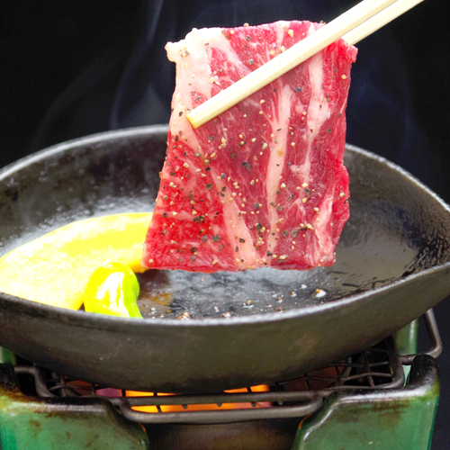 陶板焼き膳焼き加減は自由♪絶品国産牛ロース