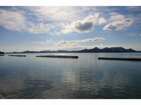 島の海