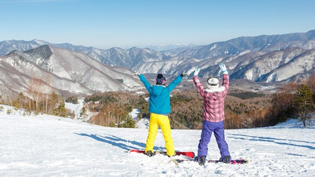 山々の絶景も魅力の1つです♪