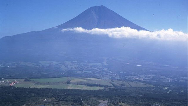 空から見た休暇村富士