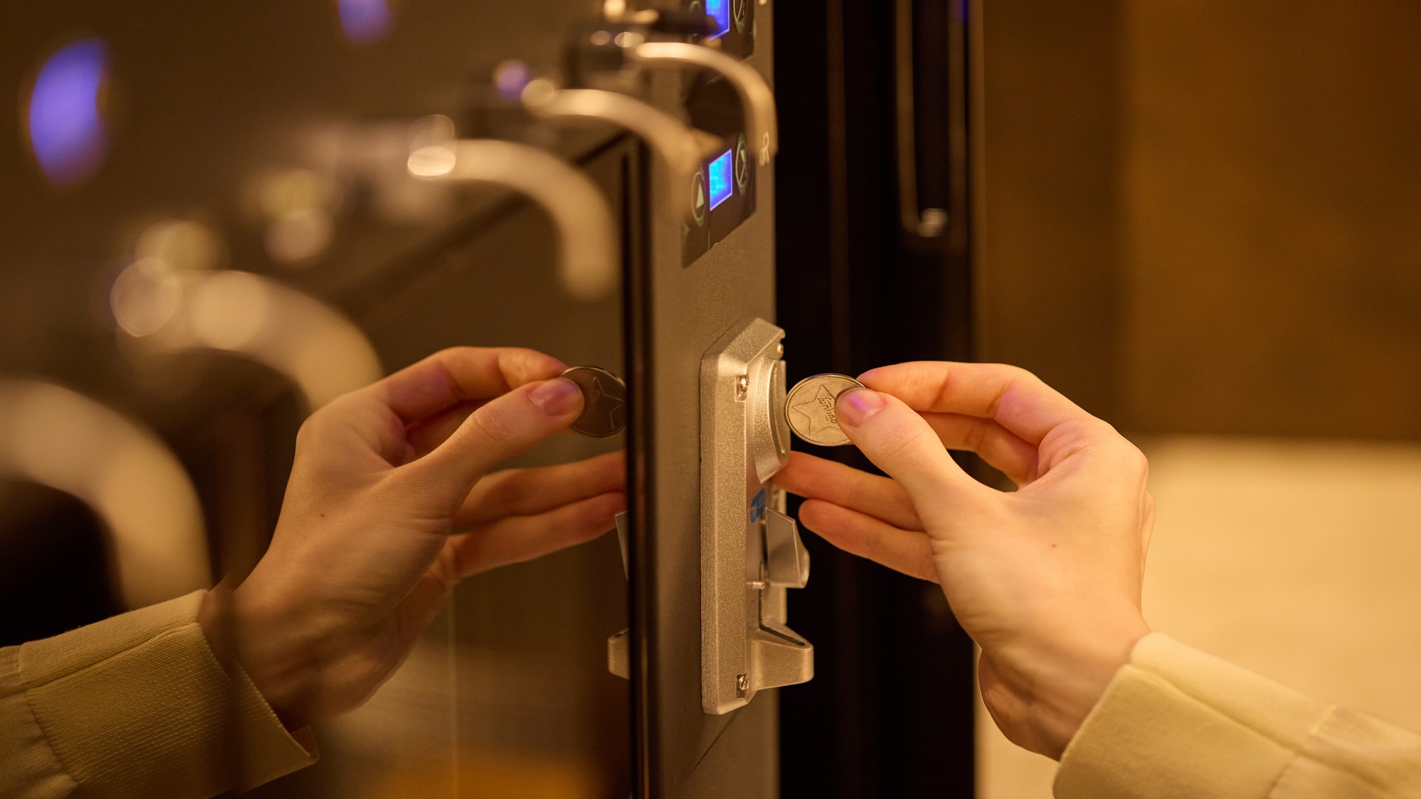 専用コインを投入