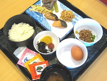 朝食例(和食)