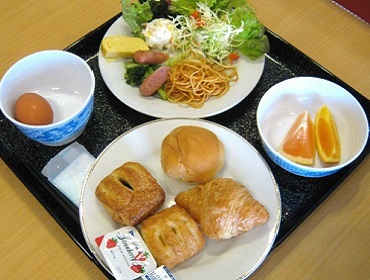 朝食例(洋食)