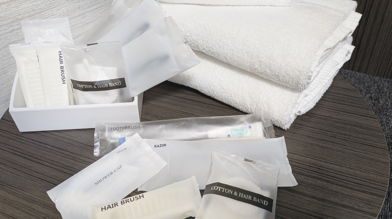 充実のアメニティ