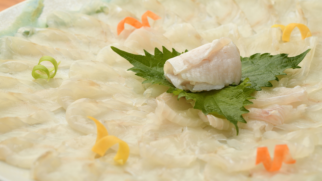 【本日の刺身】ヒラメ一例【和風海鮮バイキング】