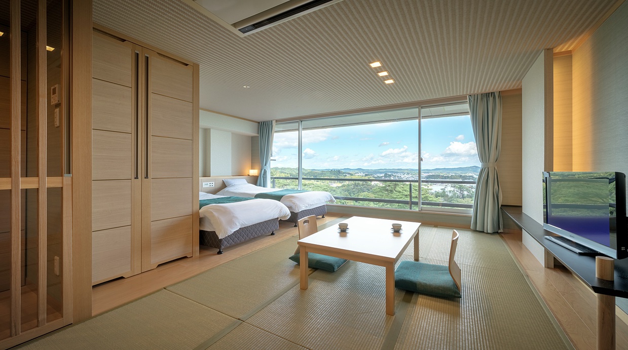 【海側/和洋室】松韻閣 - ザ・松島！美しい景観を目で楽しむ、2種類の趣の異なるお部屋です。