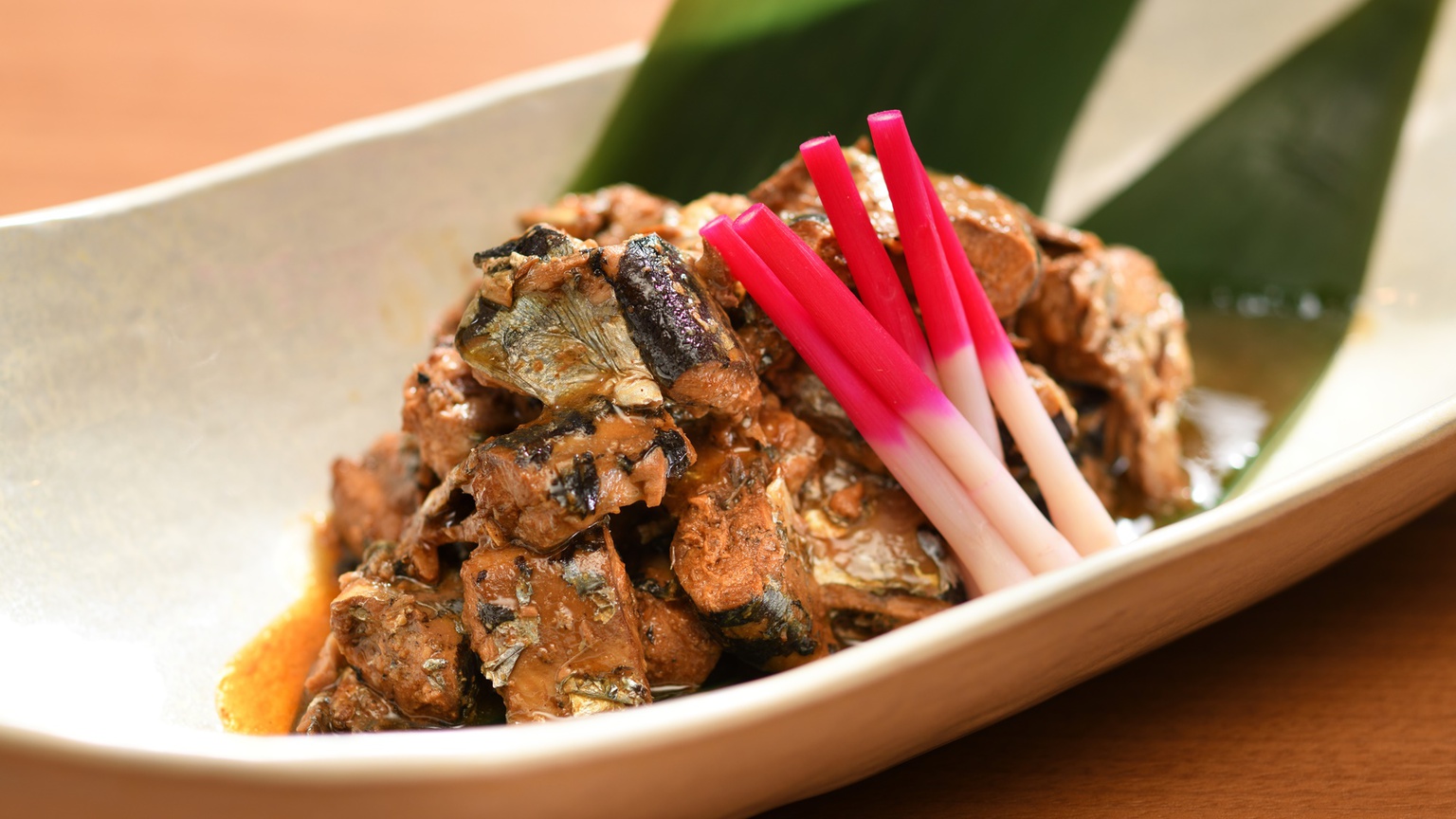 【大観荘謹製】骨まで柔らか サンマ煮