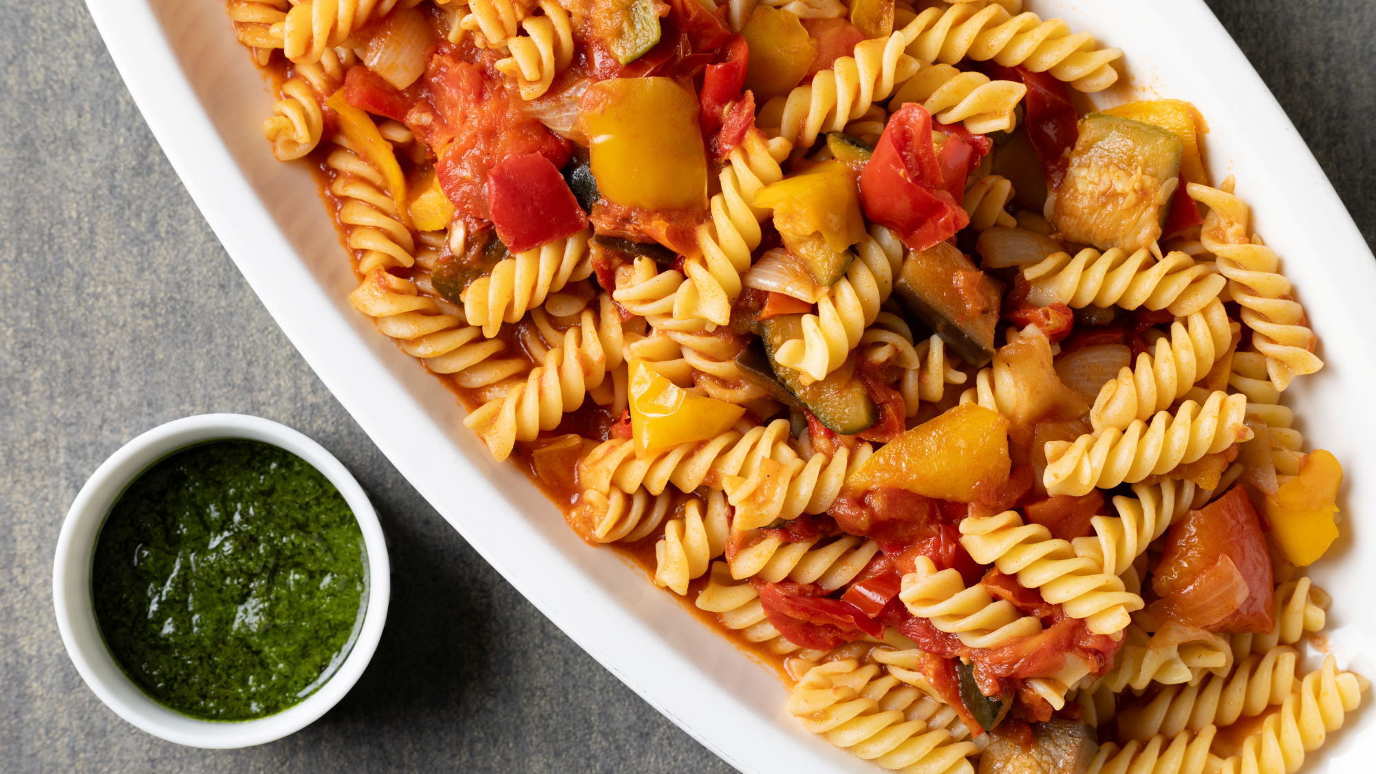 【Breakfast Buffet】ショートパスタ ラタトゥイユソース※イメージ