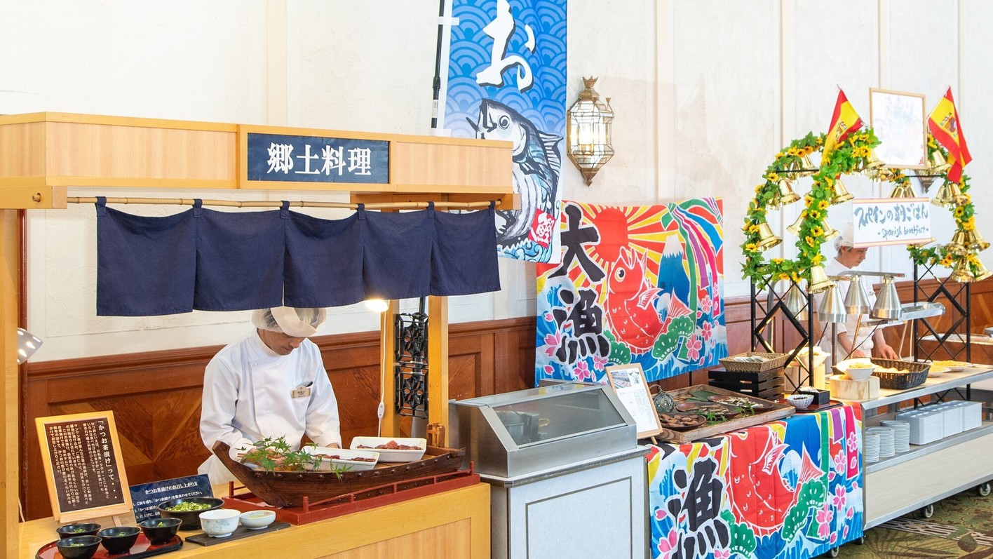 朝食バイキング「 特設コーナー」※イメージ