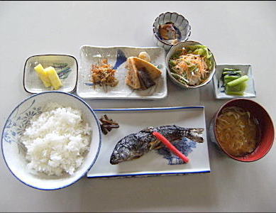 岩魚定食