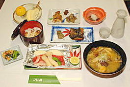 きのこ昼食