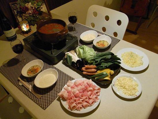 冬限定赤鍋コース