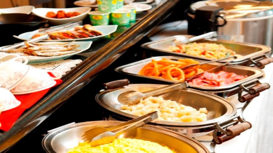 朝食レストランバイキング