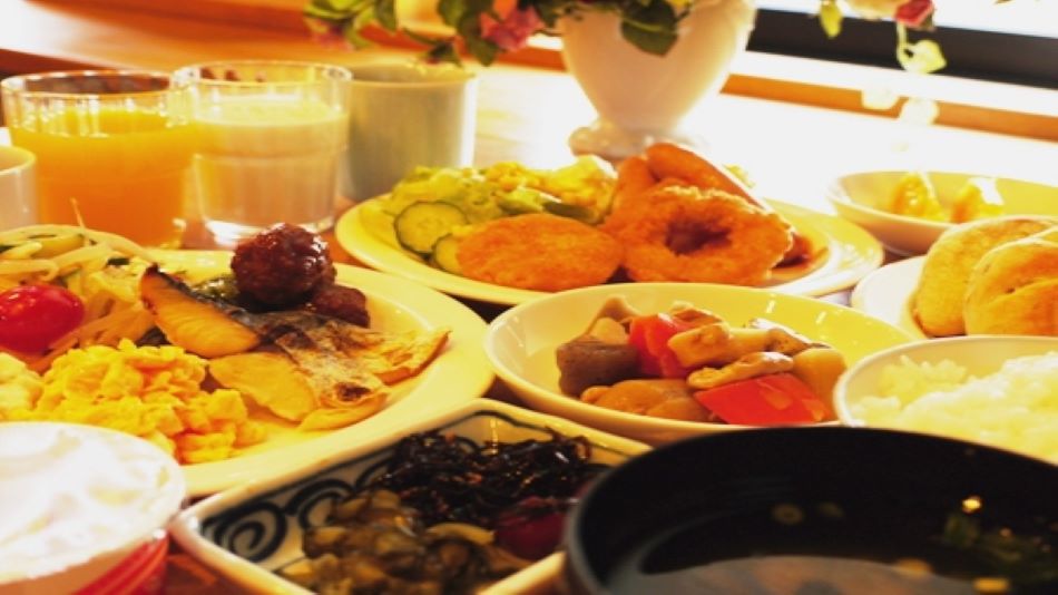 朝食レストランバイキング