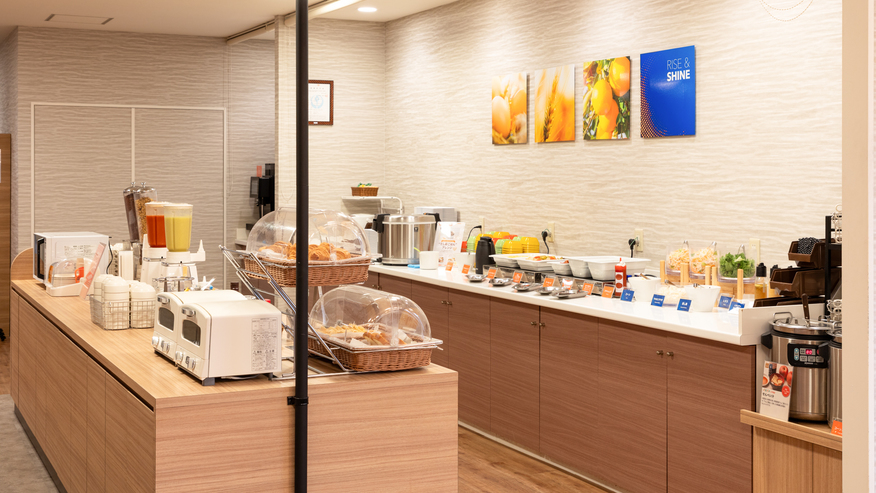 【無料朝食サービス】提供イメージ