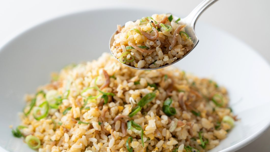 ＜Local food＞ちりめん山椒炒飯