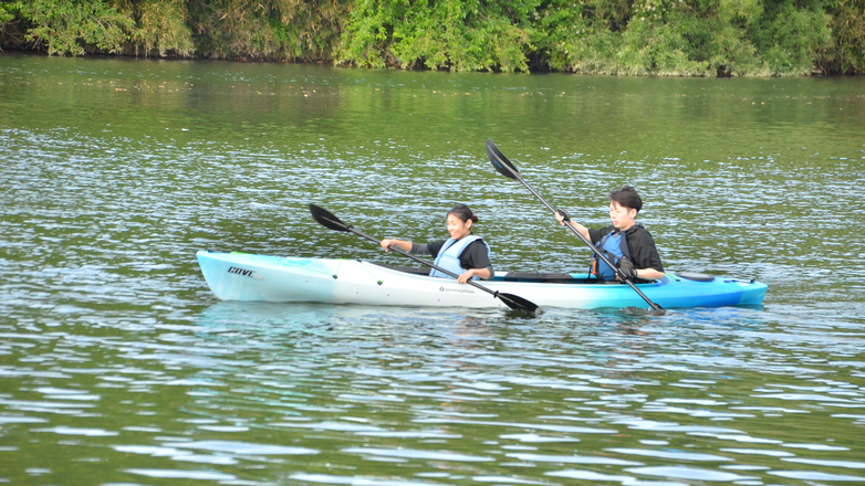 【カヌー体験】宿から10分！キャンプ場『きふね』の川遊びプログラム大自然で非日常のアウトドア体験