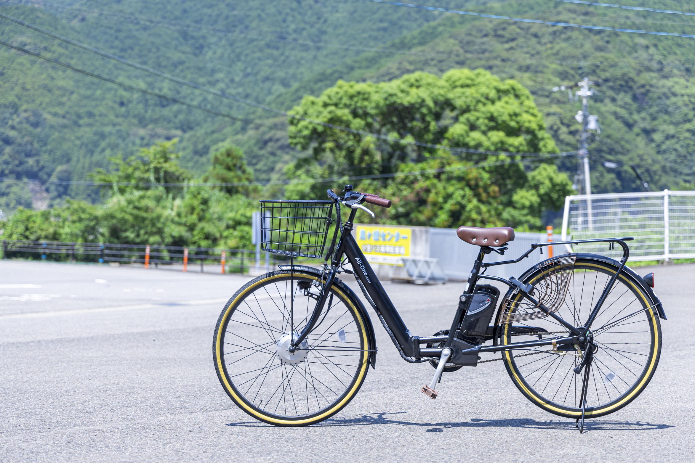 無料貸出電動自転車