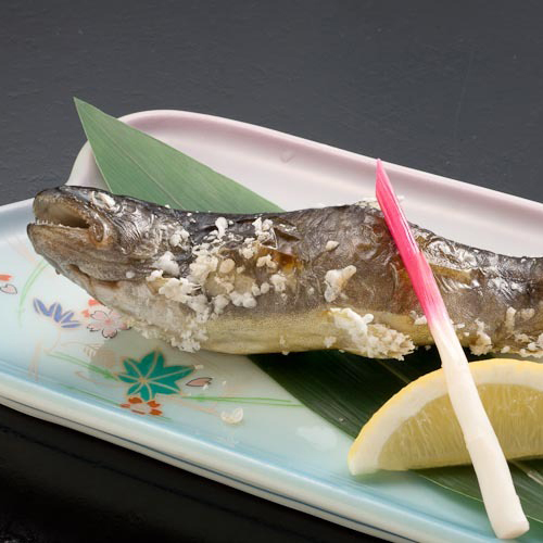 【一品料理】 岩魚の塩焼き