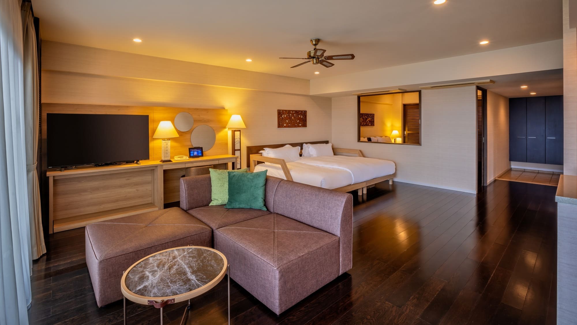 ホテル棟スイート（62〜78平米）一例