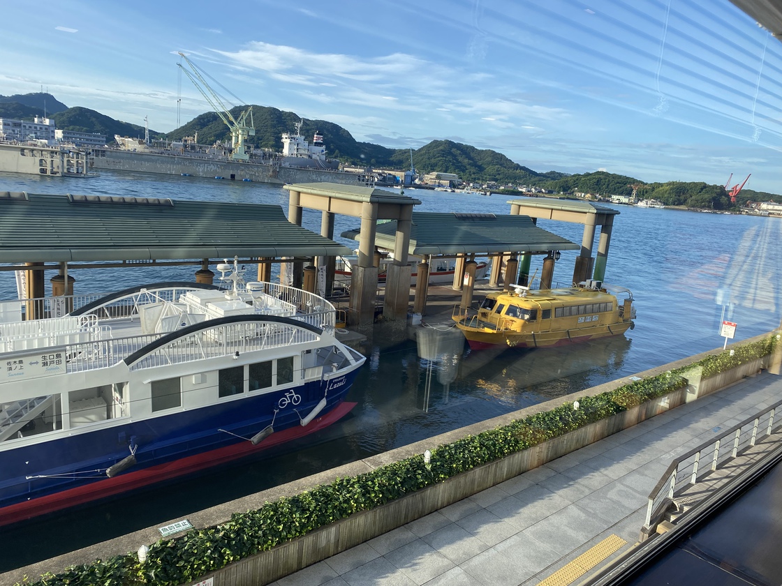 朝食会場からの眺望