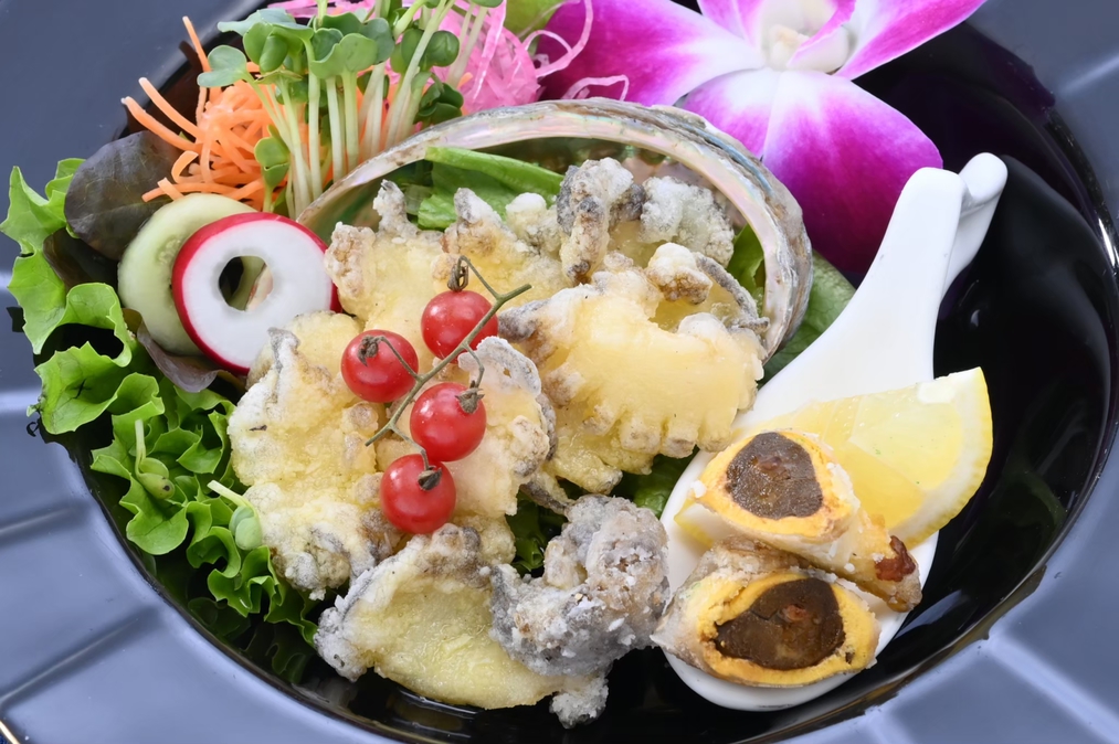 別注料理鮑バター焼き