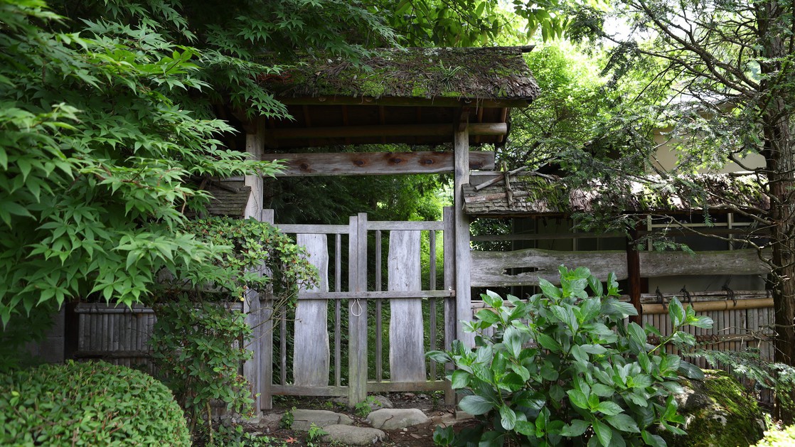 歴史ある日本庭園