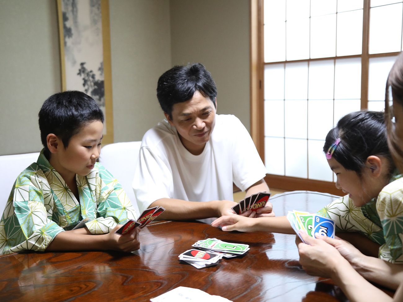 家族やご友人と楽しいひと時をお過ごしください