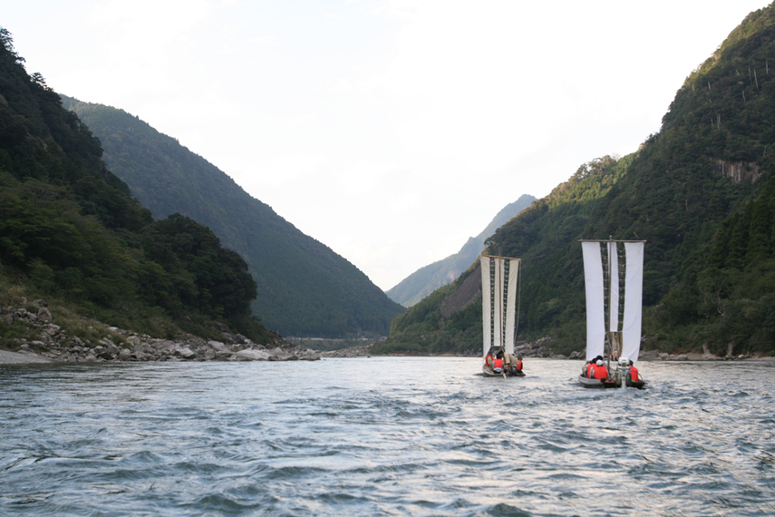 川の熊野古道三反帆