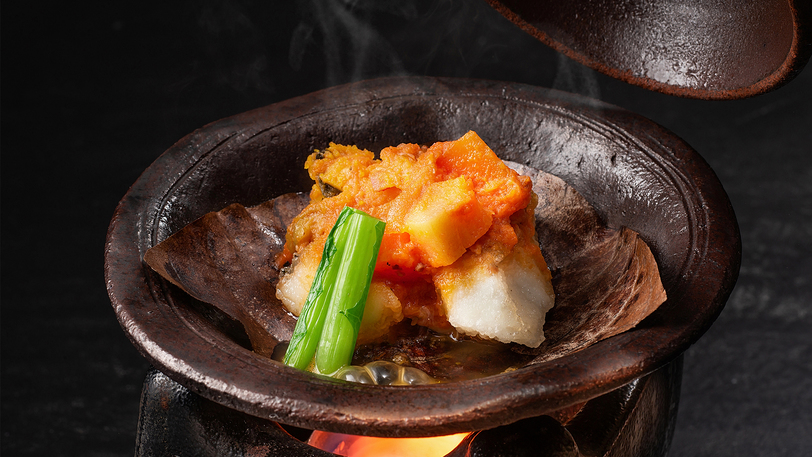 【季節の会席】ラタトゥーユなど洋食も取り入れ、和食の型にこだわりすぎません。