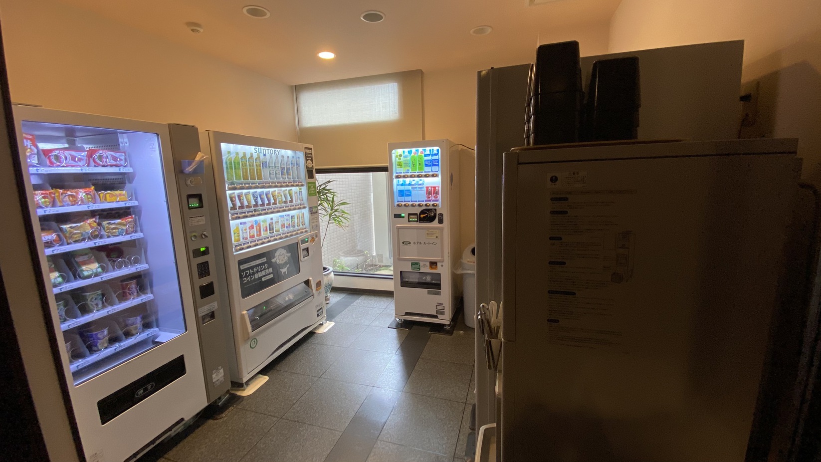 自販機コーナー