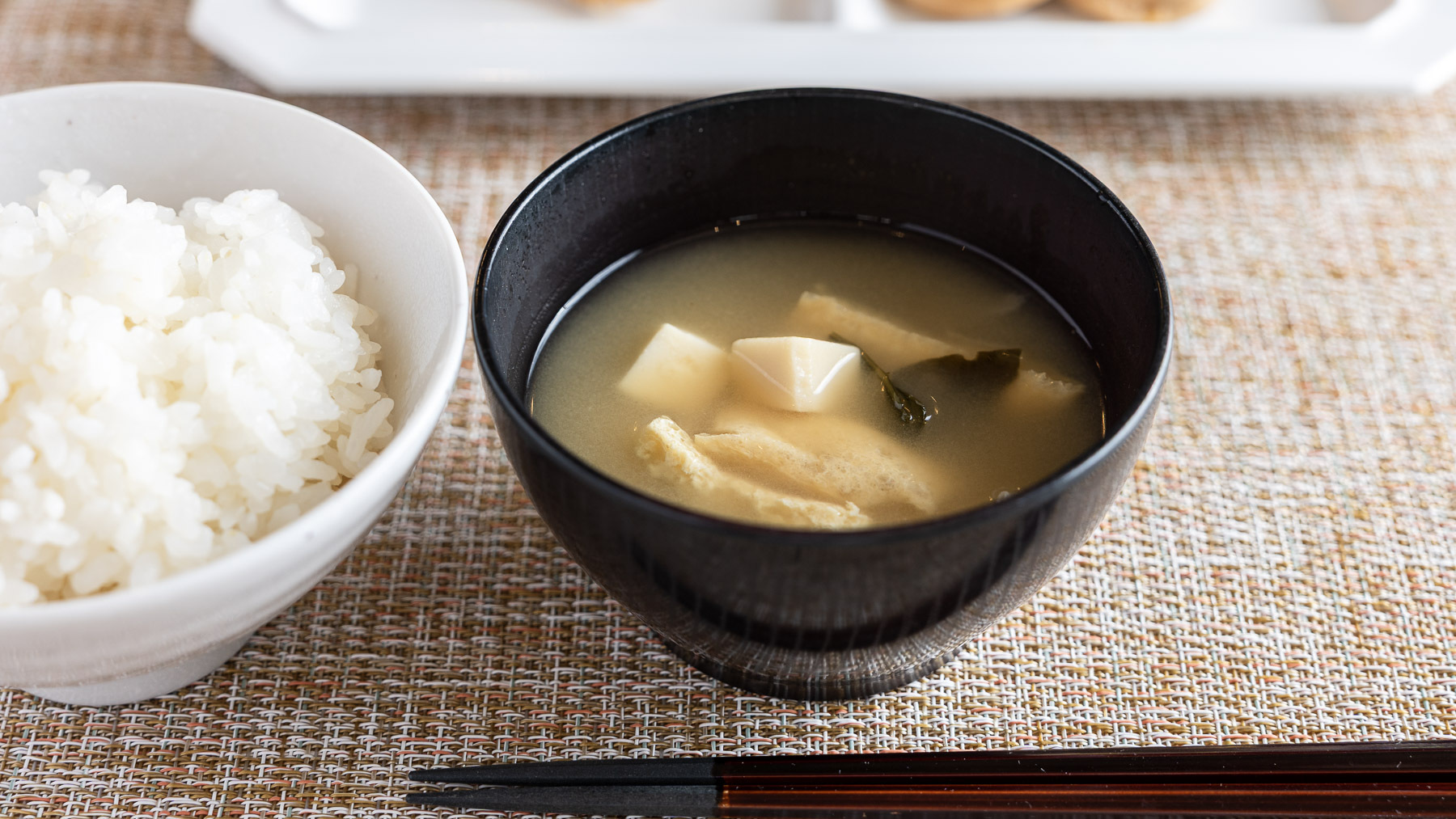 自然素材を使ったお味噌汁だから安心♪