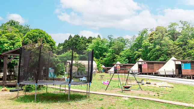 空の下で遊ぶ解放感。自然がくれる、自由なひととき