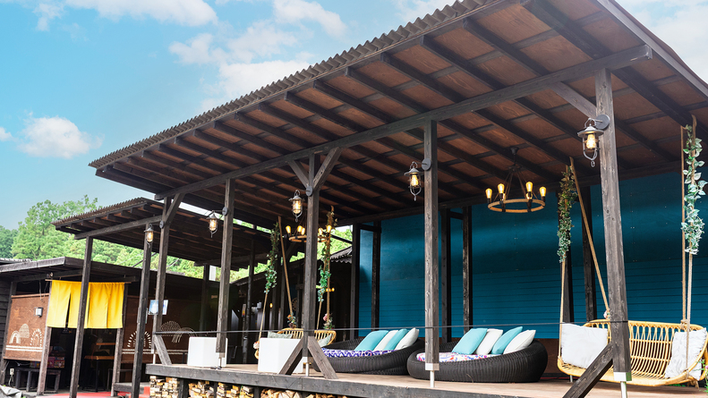 自然に触れて、遊んで、心もリフレッシュできる場所。