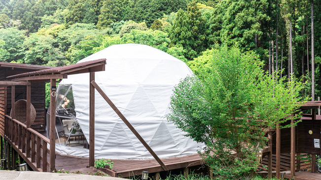 【Glamping】自然に触れて、遊んで、心もリフレッシュできる場所。