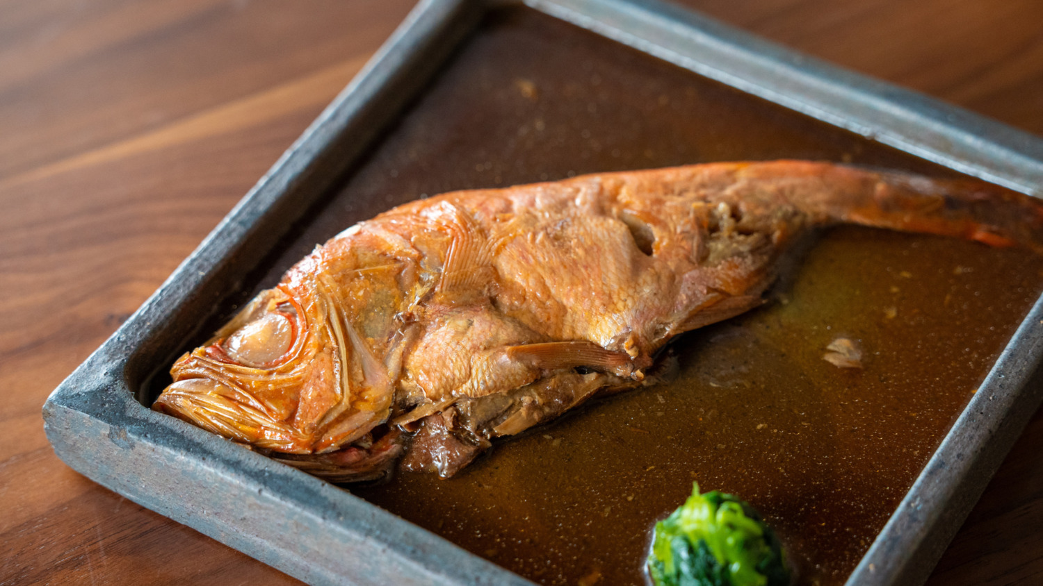 【夕食】金目鯛の煮付け(小)※こちら別途オプション料金にて追加が可能でございます。