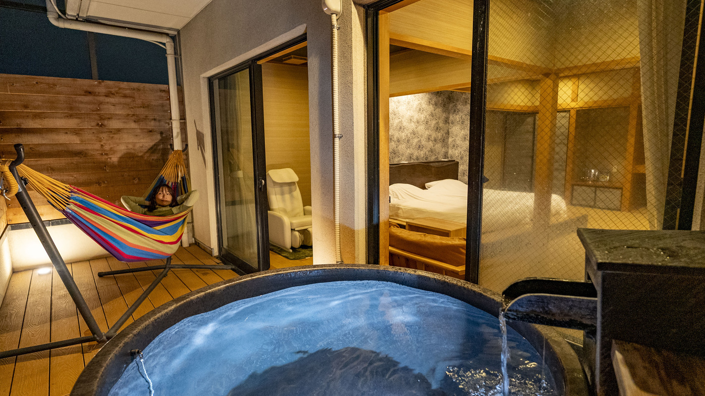 客室露天風呂バルコニー【Dタイプ】