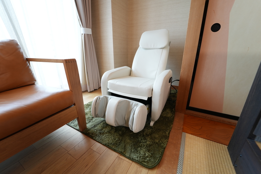 Dタイプ・？タイプにマッサージチェアーを導入しました。