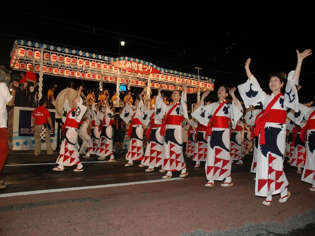火の国祭り（写真提供：一般財団法人熊本国際観光コンベンション協会）