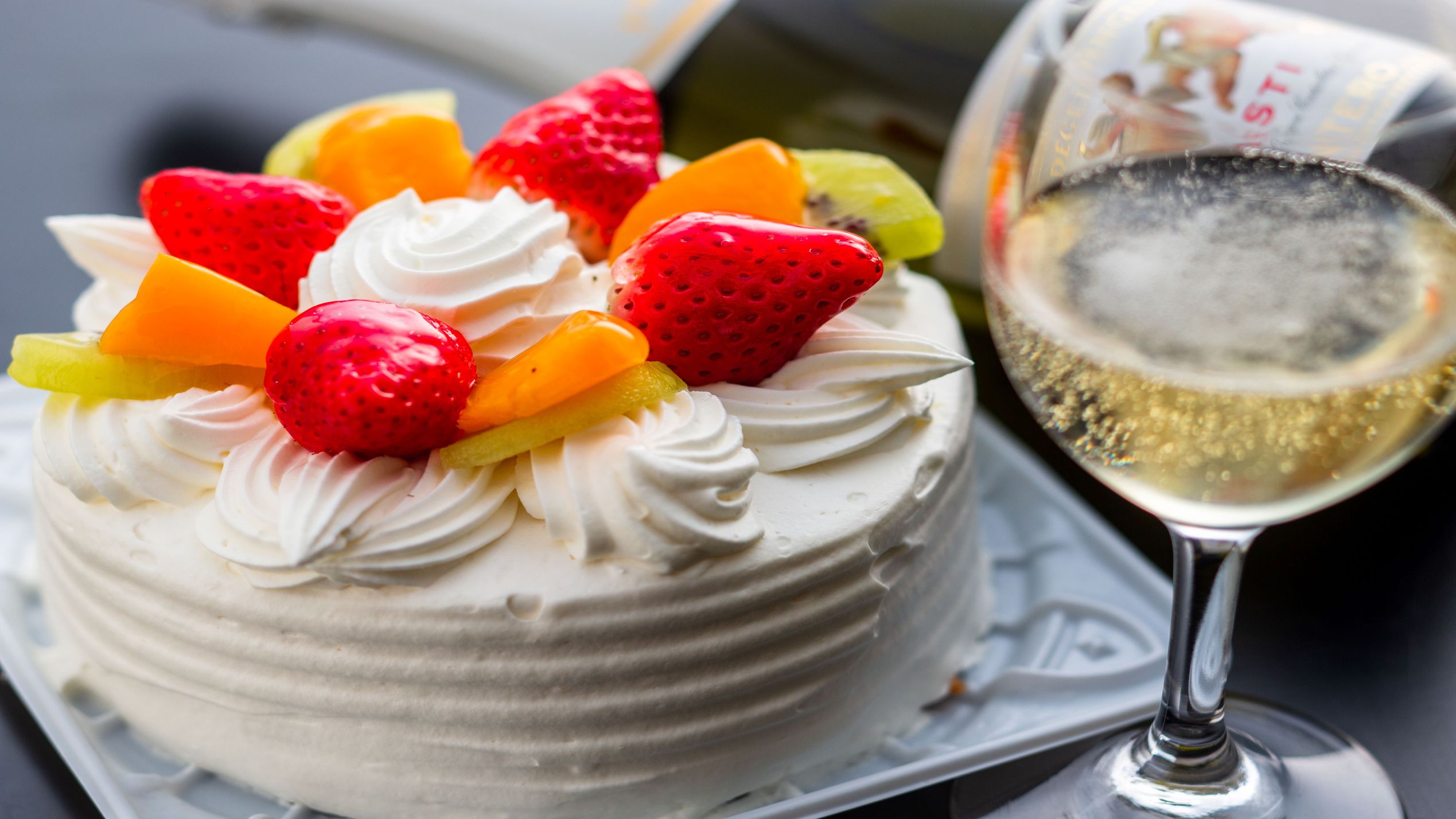 ケーキもご用意できます