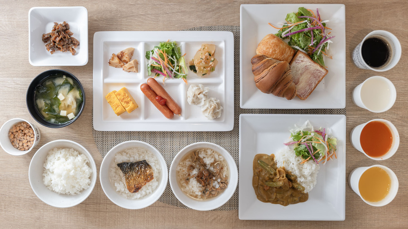 和食派も洋食派もどちらもご堪能いただけます